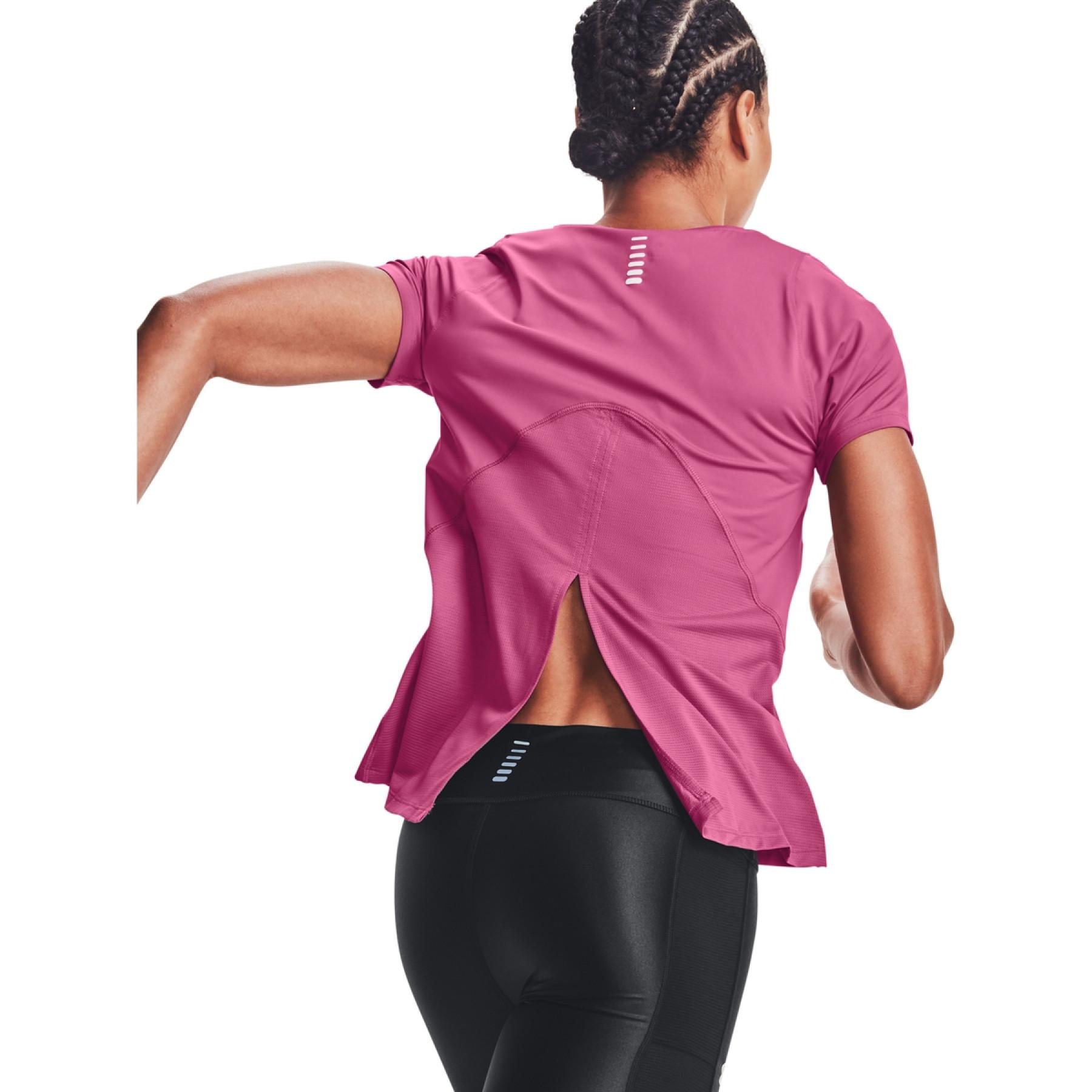 Women's jersey Under Armour à manches courtes iso-chill Run