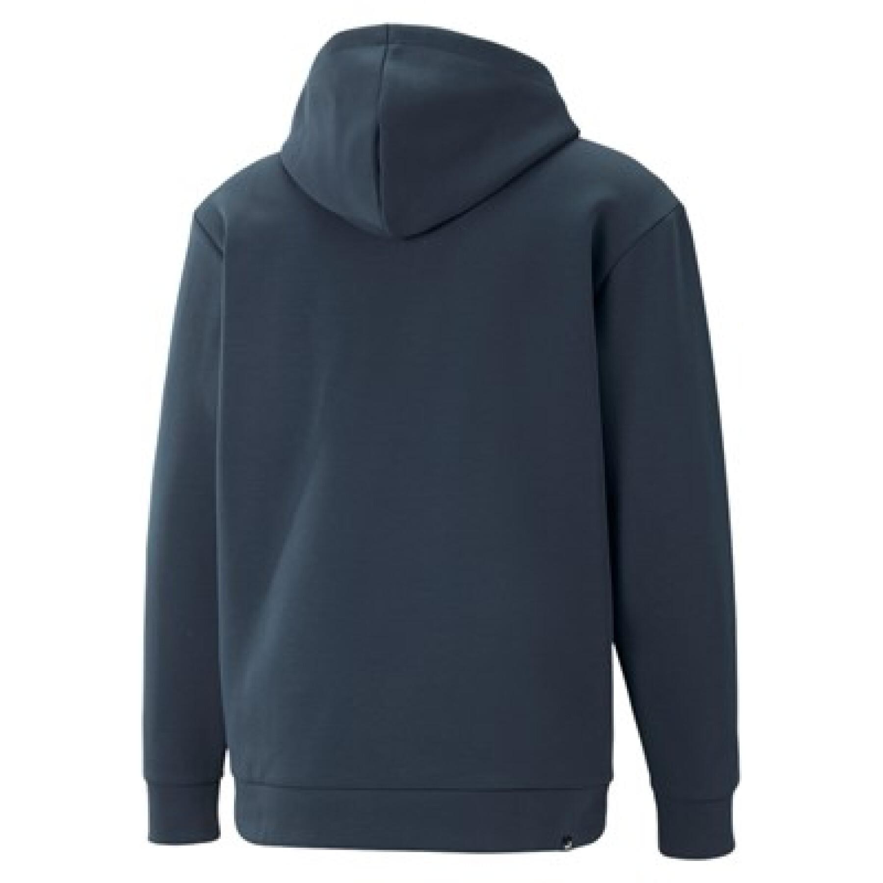 Semi-zipped hoodie Puma Rad/Cal