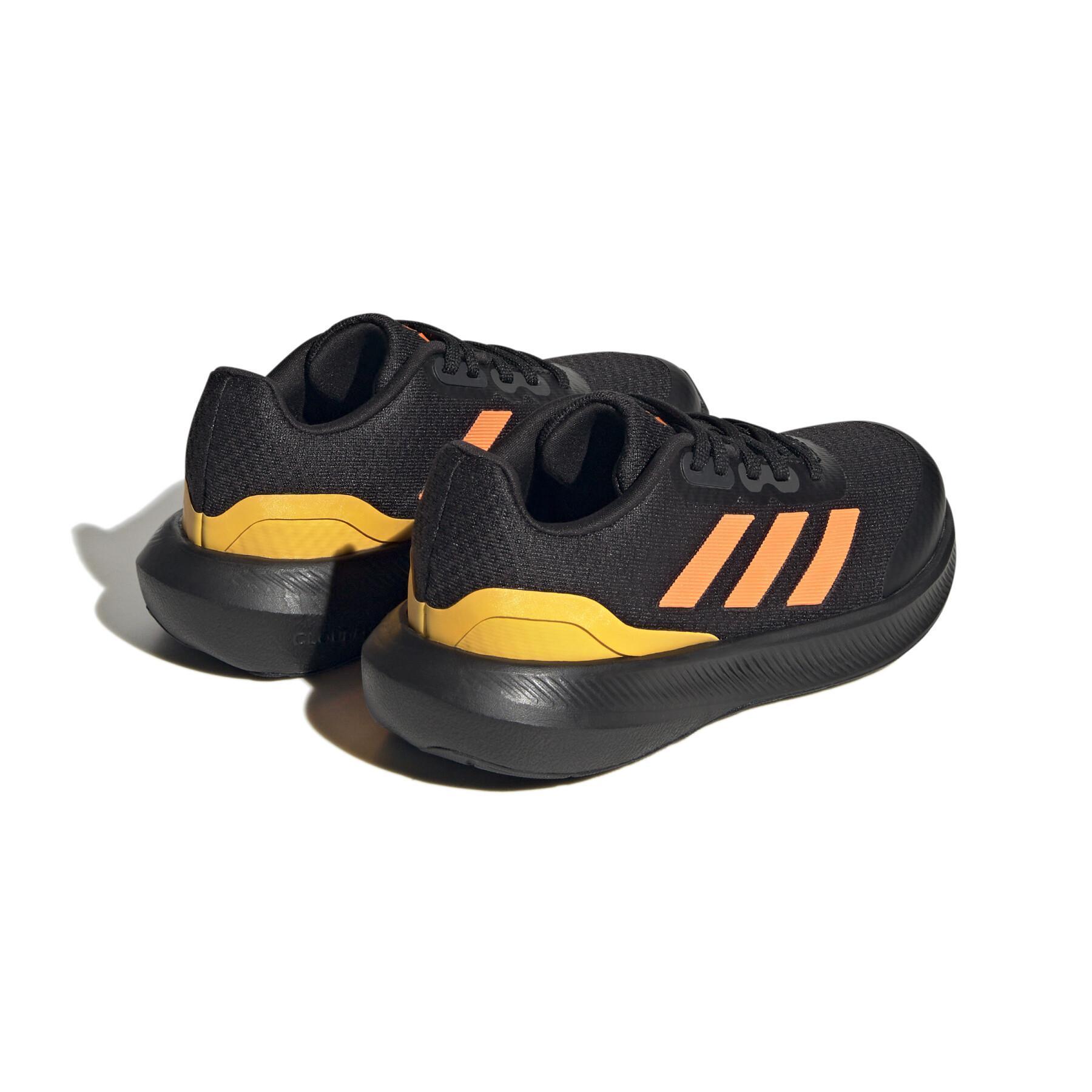 running lace-up shoes for children adidas RunFalcon 3
