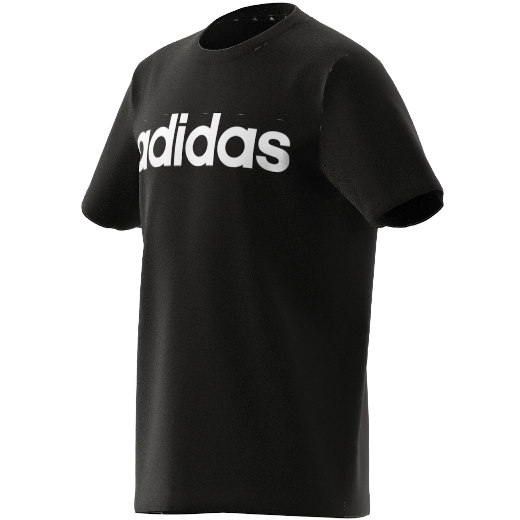 T-shirt logo cotton child adidas Essentials Linear - T-shirts and polos -  Textile - Volleyball wear