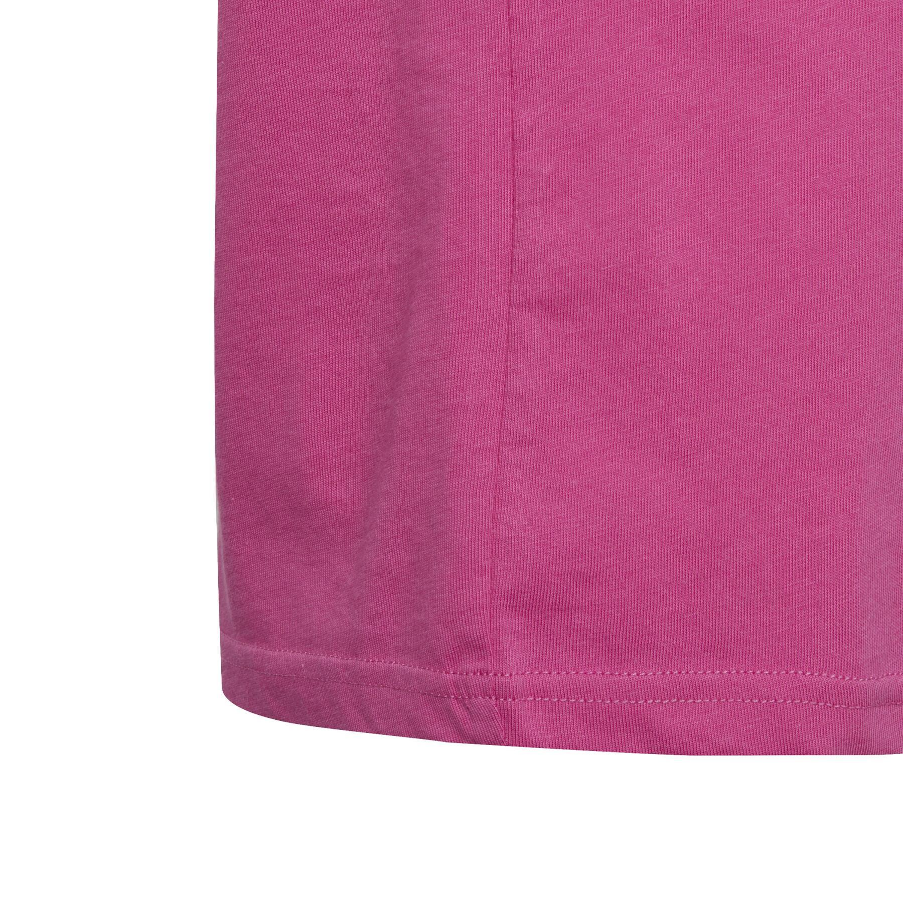 Loose cotton T-shirt for girls adidas 3-Stripes Essentials Boyfriend -  adidas - Brands - Beach