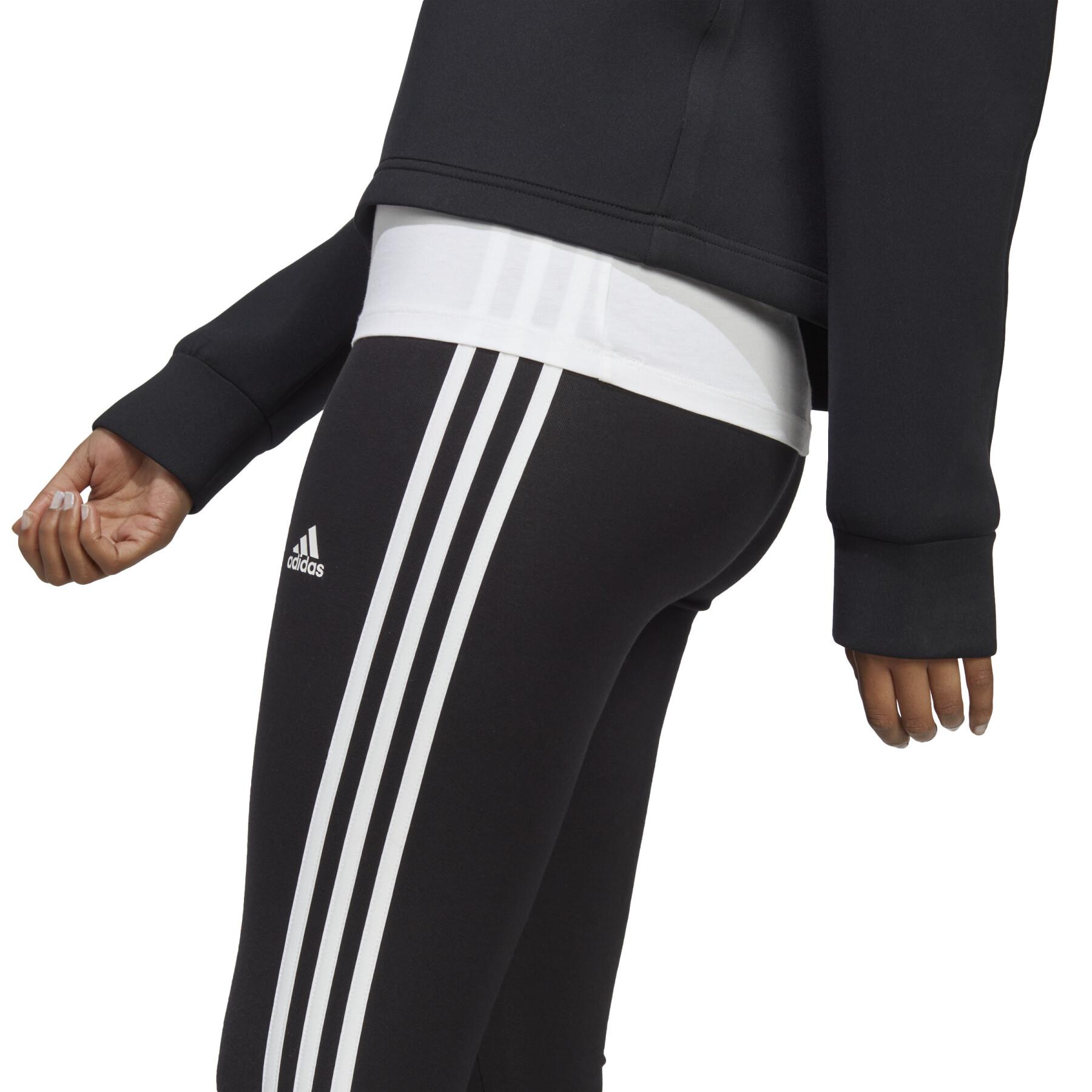 Legging high waist simple jersey woman adidas Essentials 3-Stripes