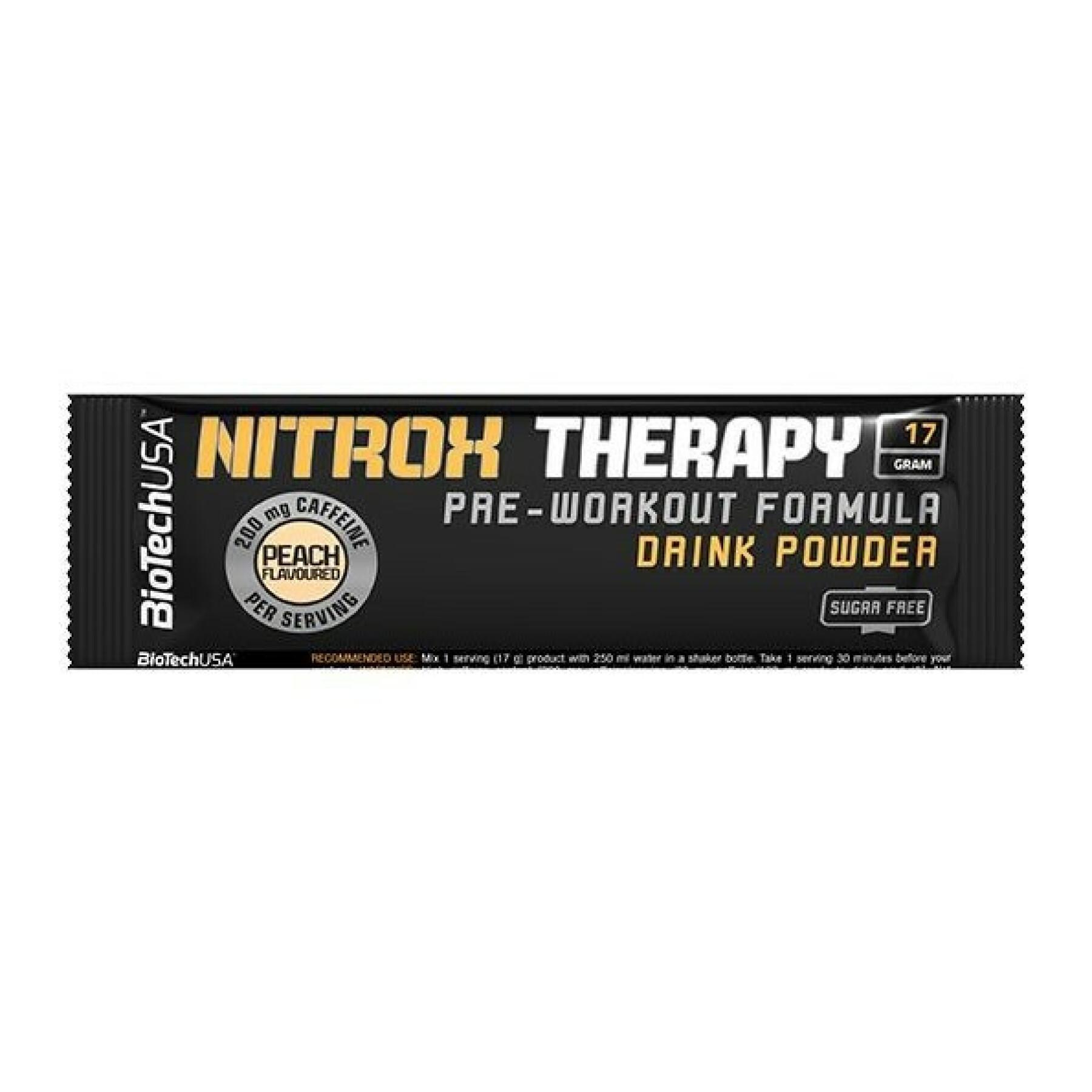 50 packets of booster Biotech USA nitrox therapy - Fruits tropicaux - 17g