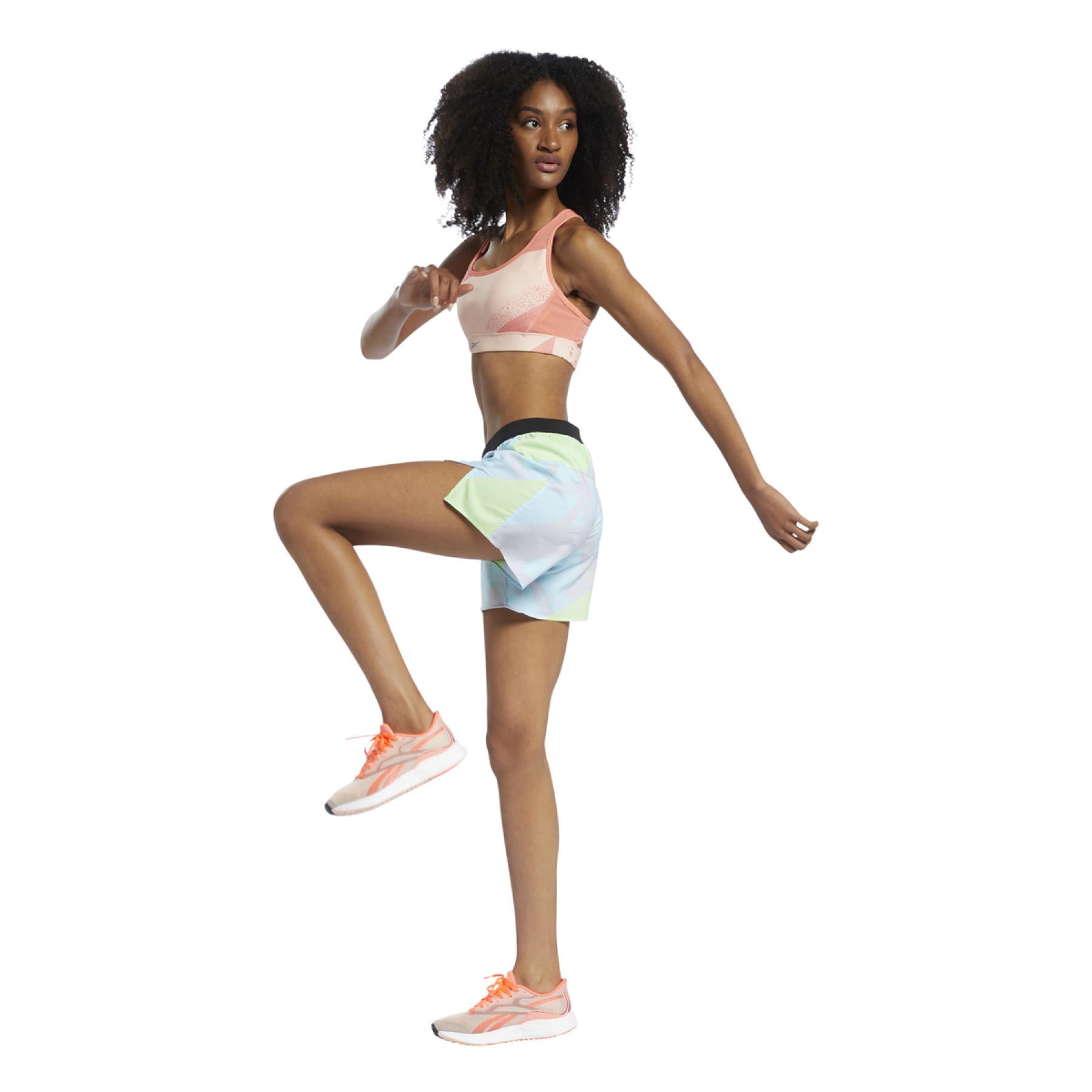 Women's shorts Reebok Run Essentials Allover Print