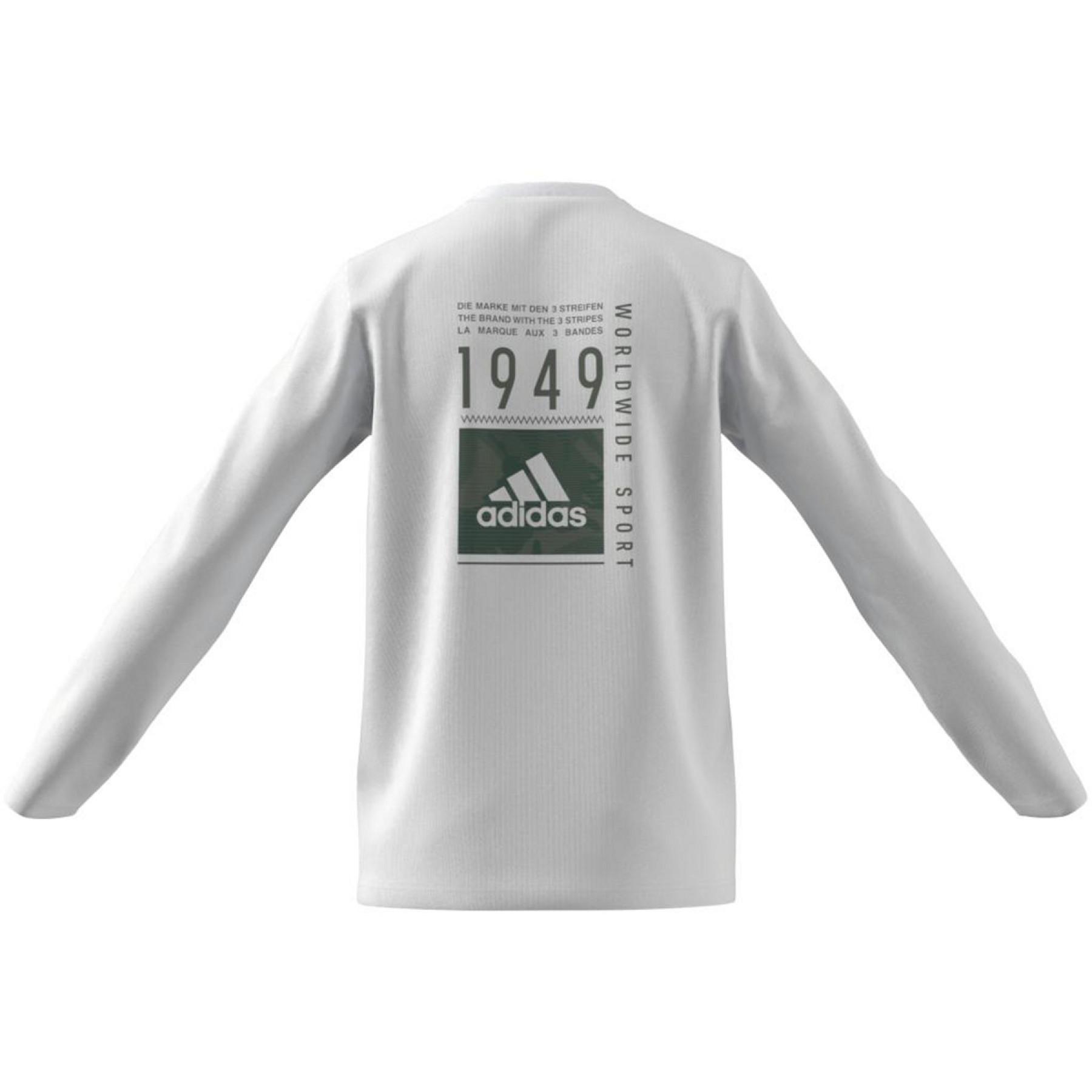 T-shirt adidas Worldwide Sport Front Back Graphic