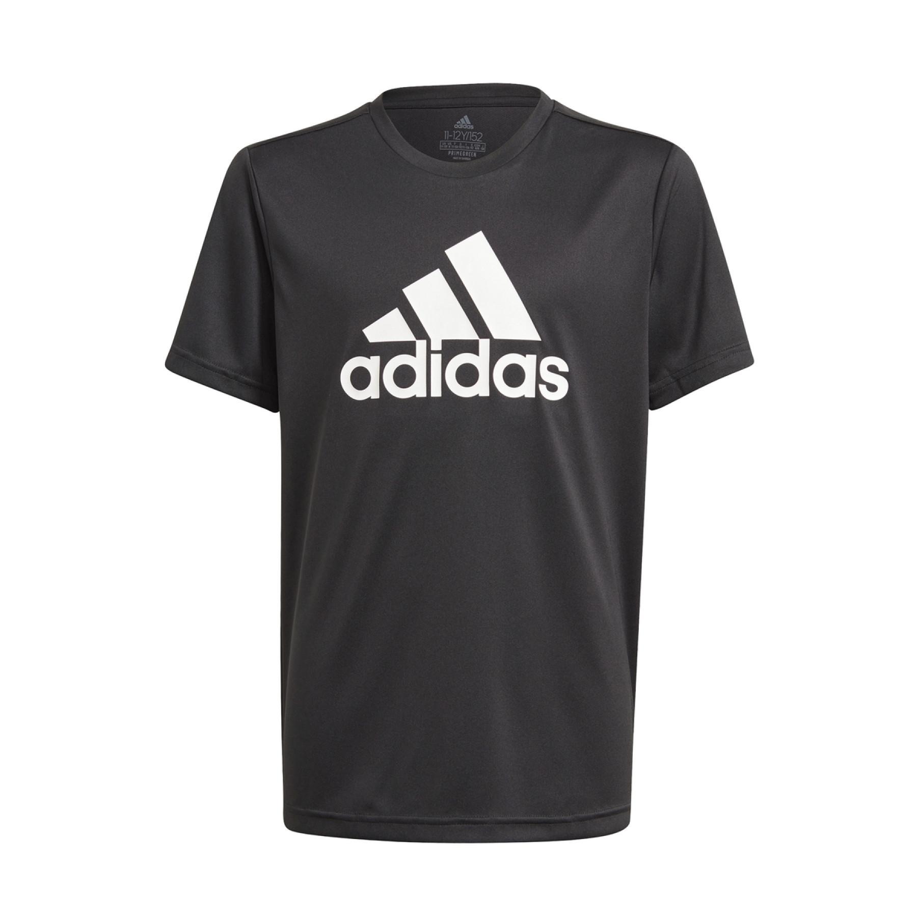 ze Kenia koppeling Child's T-shirt adidas Designed To Move Big Logo - T-shirts et polo shirts  - Junior Volleyball wear - Volleyball wear