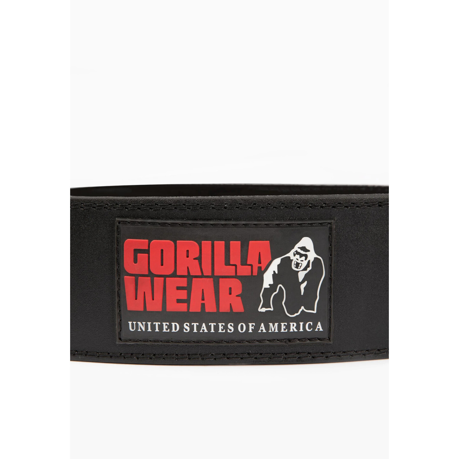 Padded leather lifting belt Gorilla Wear 4"