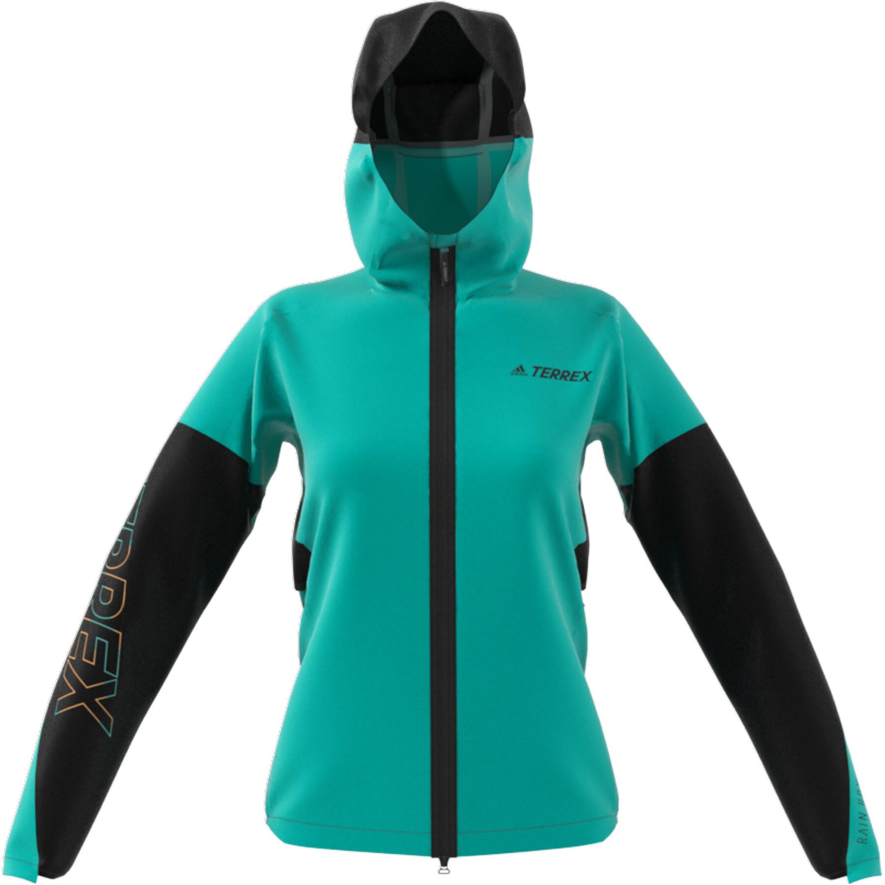 Women's rain jacket adidas Terrex Agravic Pro Trail Running