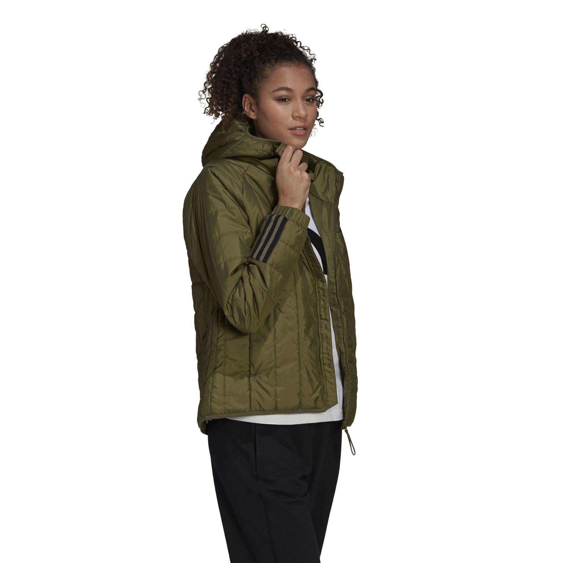Women's hooded jacket adidas Itavic 3-Stripes