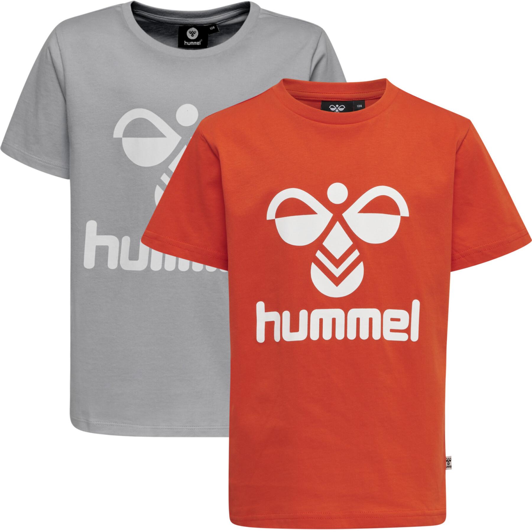 Children's T-shirts Hummel tres (x2)