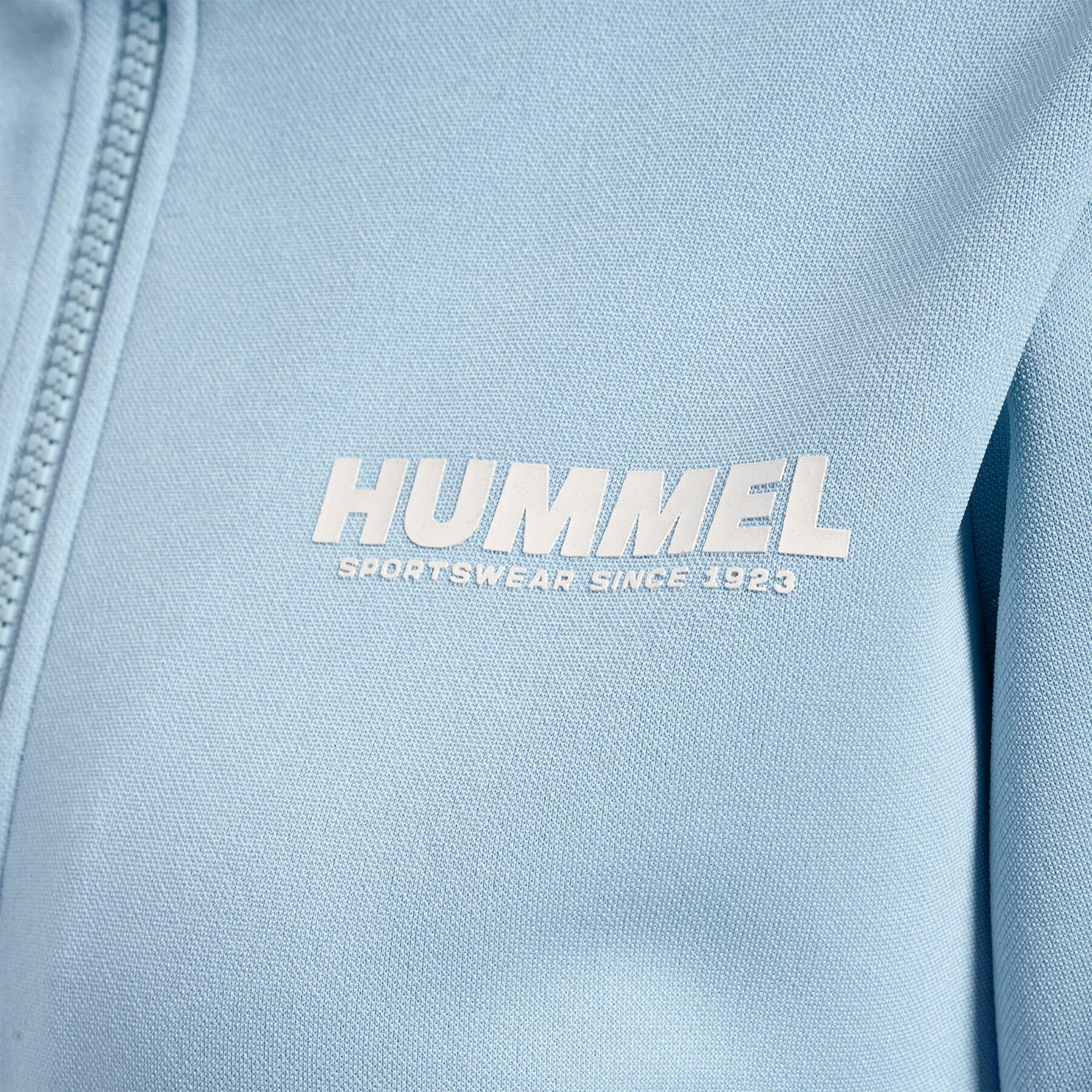 Women's zip-up tracksuit jacket Hummel Legacy