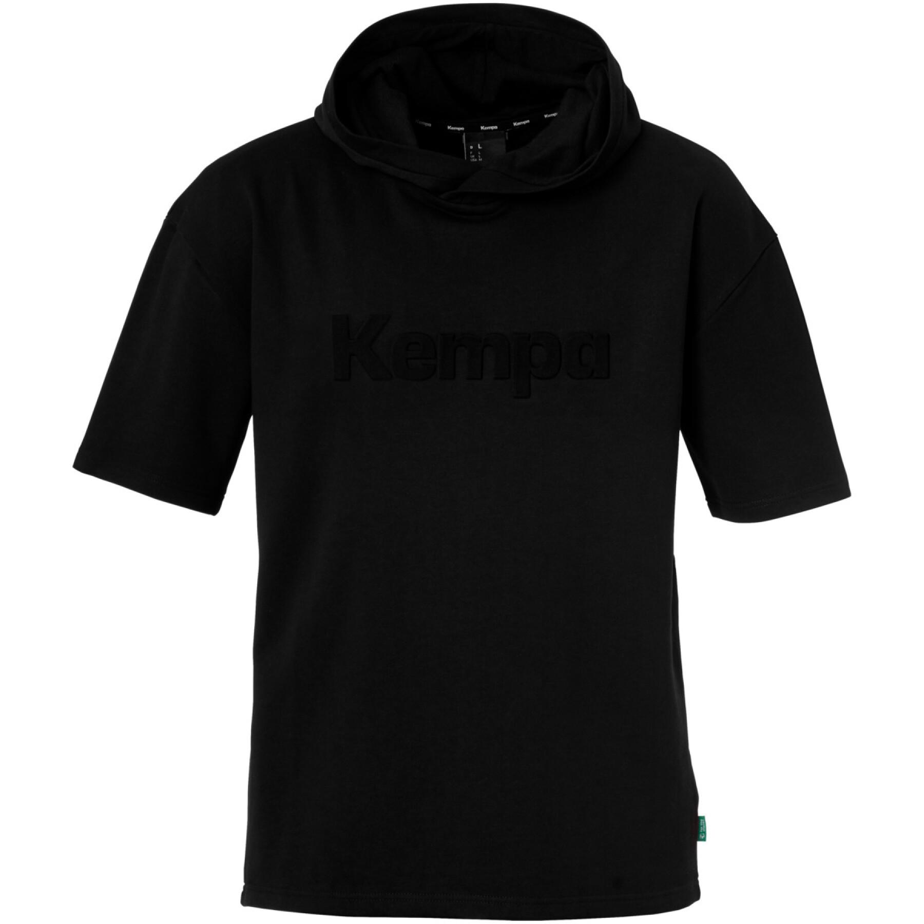 Sweatshirt short sleeve hooded Kempa