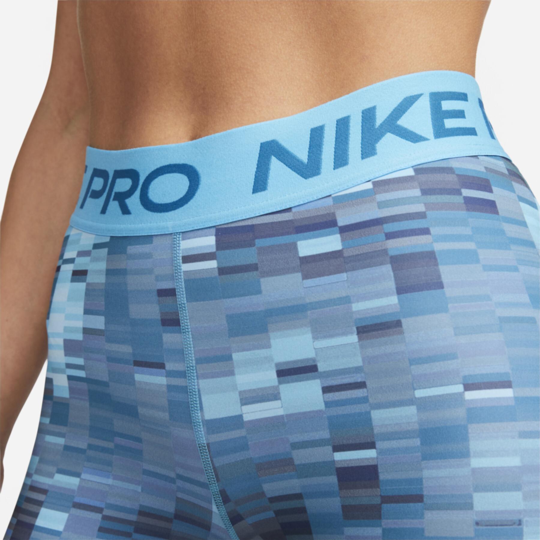 Legging 7/8 woman Nike Pro Dri-Fit MR AOP