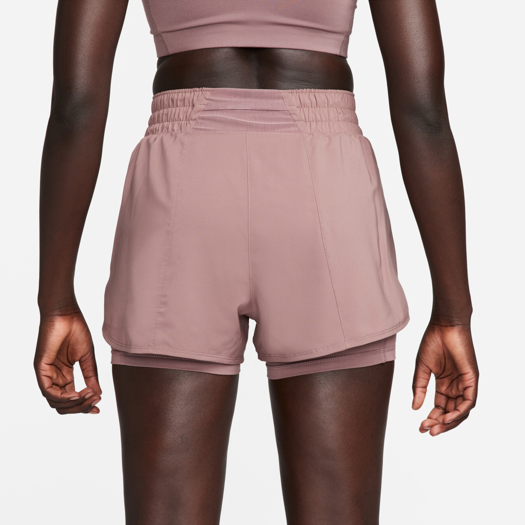 Women's 2-in-1 high-waisted shorts Nike One Dri-FIT