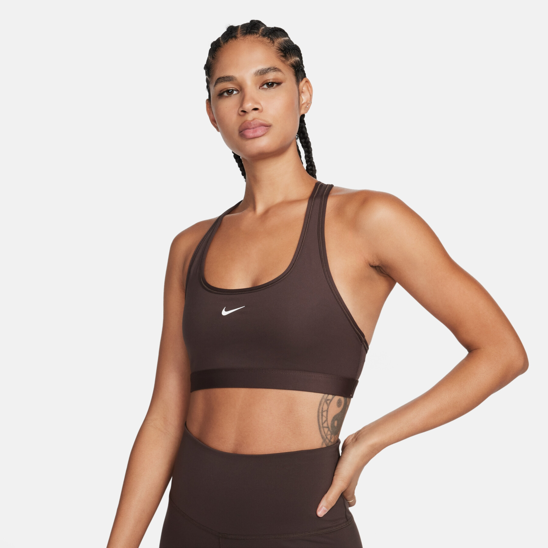Women's unpadded bra Nike Swoosh High Support