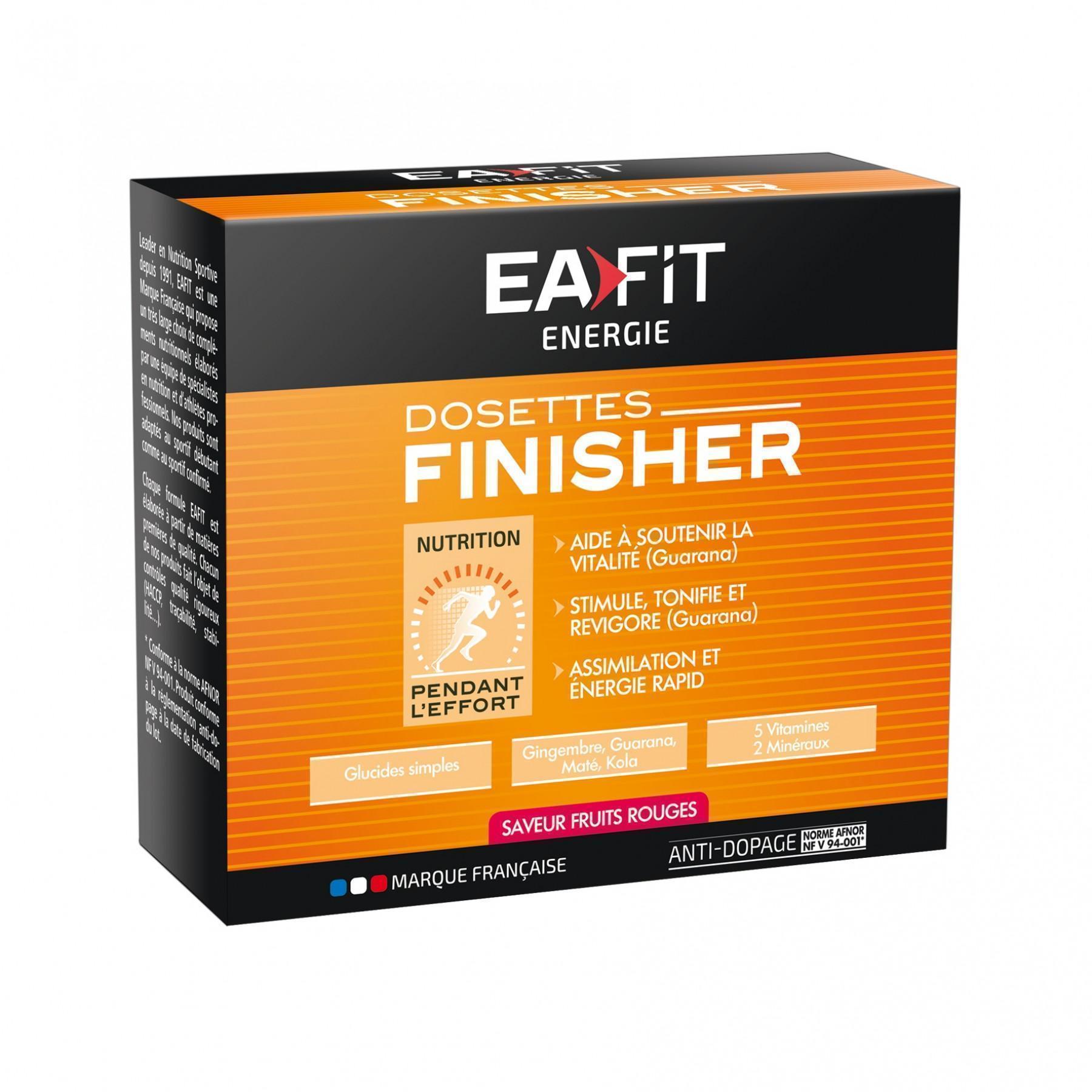 Finisher red fruits EA Fit (10x25g)