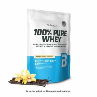 100% pure whey protein bags Biotech USA - Vanille bourbon - 454g (x10)