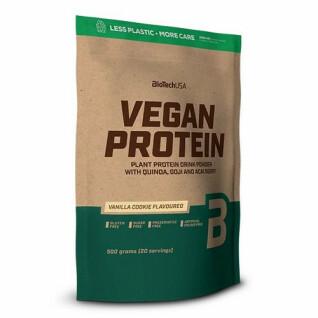 Lot of 10 bags of vegan protein Biotech USA -gâteaux à la vanille - 500g