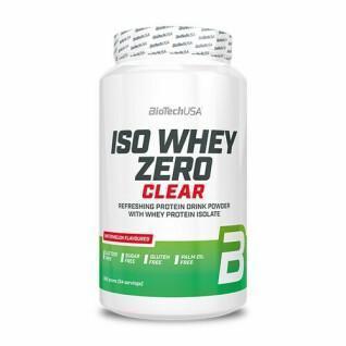 Pack of 6 jars of protein Biotech Usa iso whey zero clear - Théglacé aux pêches
