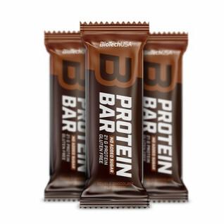 Pack of 16 cartons of protein bar snacks Biotech USA - Double chocolat