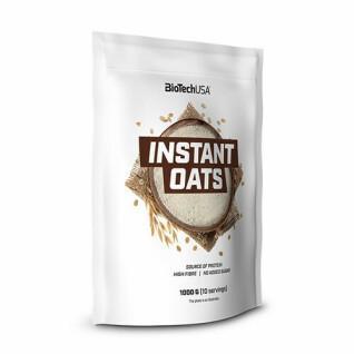 Bags of instant oatmeal snacks Biotech USA - Cookies & cream - 1000g (x10)
