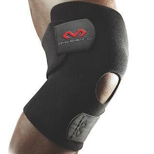 Adjustable neoprene kneepad McDavid avec dégagement rotulien