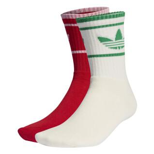 Set of 2 pairs of socks adidas Adicolor 70s