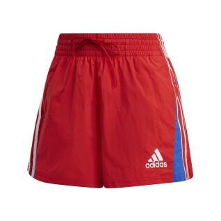 Women's shorts adidas Colorblocked 3-Stripes