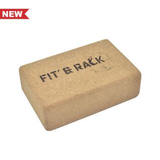 Cork yoga brick Fit & Rack