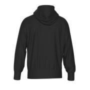 Hooded sweatshirt with zipper Errea Black Box 4