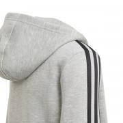 Hooded zip jacket for kids adidas Essentials 3S
