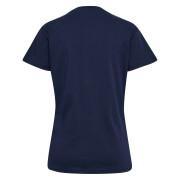 Women's cotton T-shirt Hummel HmlStaltic