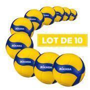Pack of 10 competition balls Mikasa V300W [Taille 5]