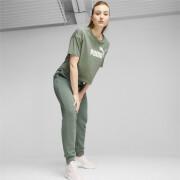 Women's embroidered high-waisted jogging suit Puma Essentials+ FL cl